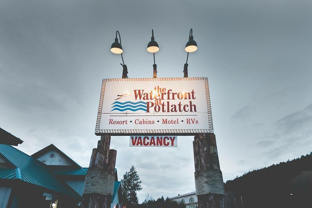 셸턴 The Waterfront At Potlatch 모텔 외부 사진